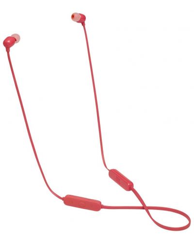 Безжични слушалки JBL - Tune 115BT, червени - 2