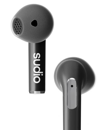 Безжични слушалки Sudio - N2, TWS, черни - 3