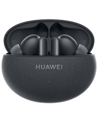 Безжични слушалки Huawei - FreeBuds 5i, TWS, ANC, Nebula Black - 1