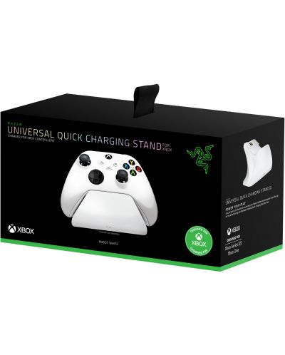 Безжично зарядно устройство Razer - за Xbox, Robot White - 5