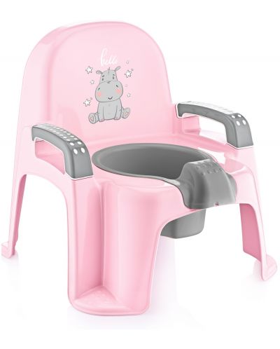 Бебешко гърне столче BabyJem - Розово - 1