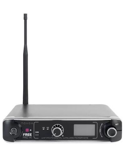 Безжична микрофонна система Novox - Free Pro H1, черна - 2