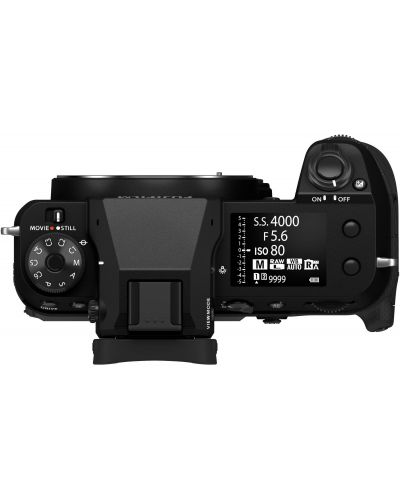 Безогледален фотоапарат Fujifilm - GFX100S II, черен - 4