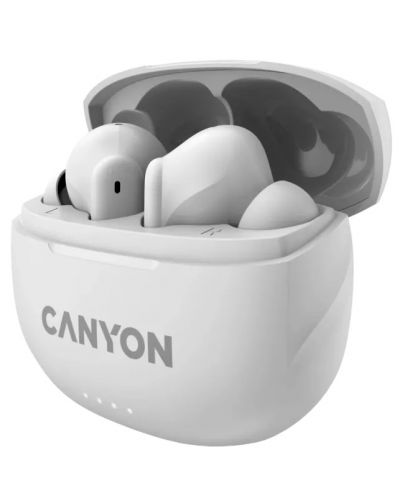 Безжични слушалки Canyon - TWS-8, бели - 3