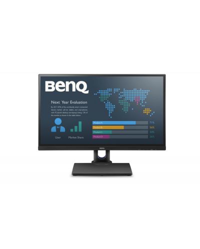 BenQ BL2706HT, 27" Wide IPS LED, 6ms GTG, 1000:1, 5M:1 DCR, 250cd/m2, 1920x1080 FullHD, VGA, HDMI, DVI, Speakers, Height adjustment, Glossy Black - 1