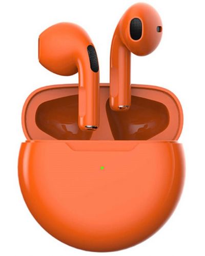 Безжични слушалки Moye - Aurras 2, TWS, оранжеви - 2