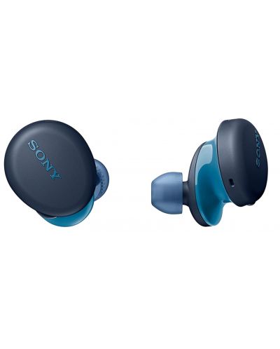 Безжични слушалки Sony - WF-XB700, сини - 4