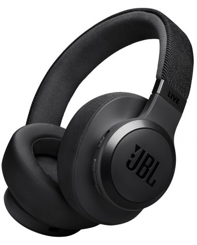 Безжични слушалки JBL - Live 770NC, ANC, черни - 1