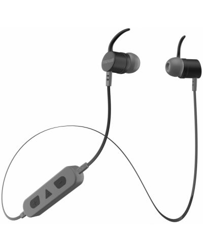 Безжични слушалки с микрофон Maxell - Solid BT100, сиви/черни - 1