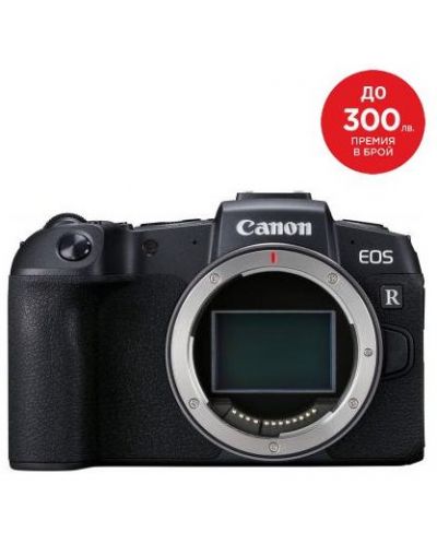 Безогледален фотоапарат Canon - EOS RP, 26.2MPx, черен + Обектив Canon - RF 50mm, F/1.8 STM - 3