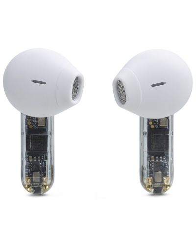 Безжични слушалки JBL - Tune Flex Ghost Edition, TWS, ANC, бели - 7