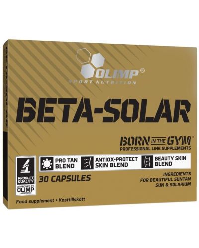 Beta-Solar, 30 капсули, Olimp - 1