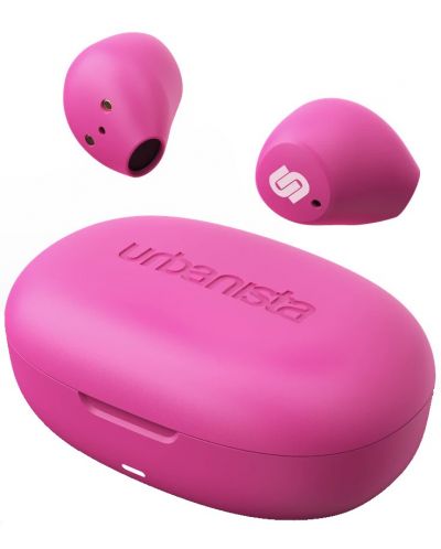 Безжични слушалки Urbanista - Lisbon, TWS, розови - 1