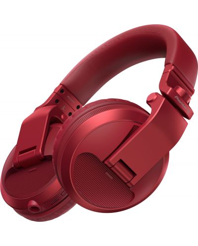 Безжични слушалки с микрофон Pioneer DJ - HDJ-X5BT, червени - 2