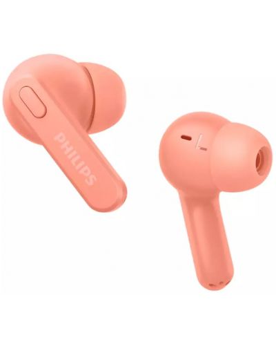 Безжични слушалки Philips - TAT2206PK/00, TWS, розови - 2