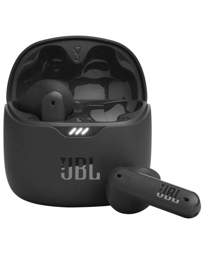 Безжични слушалки JBL - Tune Flex, TWS, ANC, черни - 1