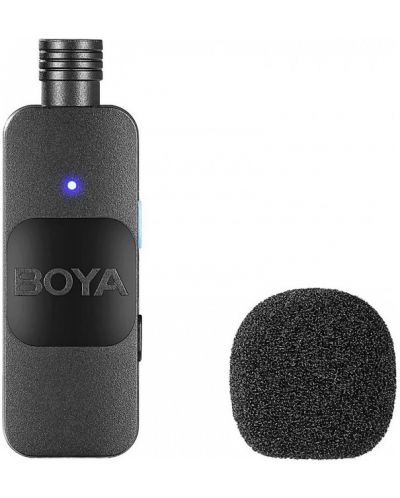 Безжична микрофонна система Boya - BY-V1 Lightning, черна - 3