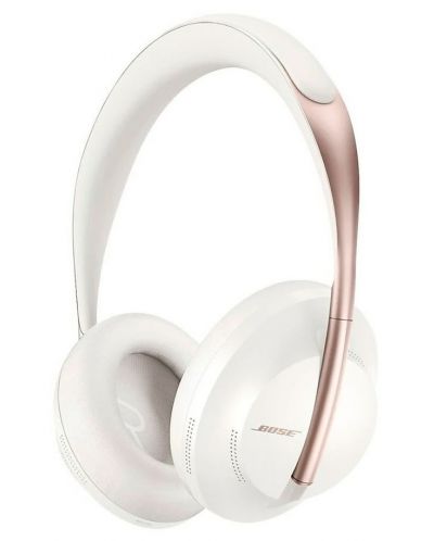 Безжични слушалки с микрофон Bose - 700NC, ANC, бели/розови - 1