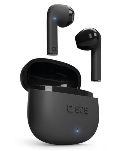 Безжични слушалки SBS - One Color, TWS, черни - 1
