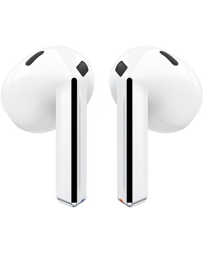 Безжични слушалки Samsung - Galaxy Buds3, TWS, ANC, бели - 3