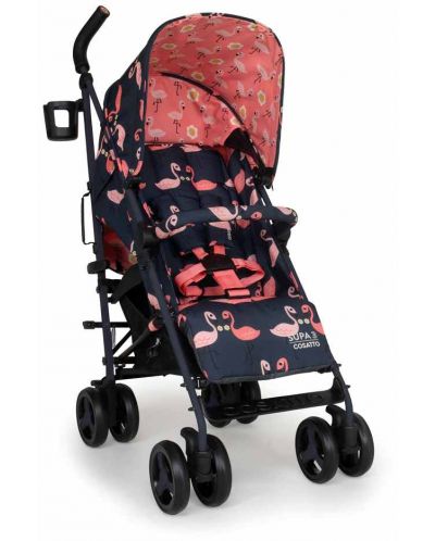 Бебешка лятна количка Cosatto - Supa 3, Pretty Flamingo - 3