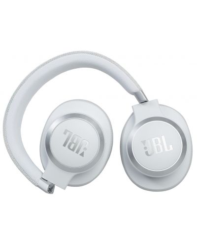 Безжични слушалки с микрофон JBL - Live 660NC, бели - 5