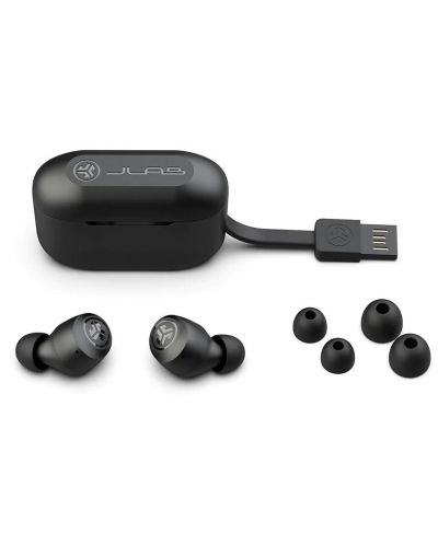 Безжични слушалки JLab - GO Air Pop, TWS, черни - 4