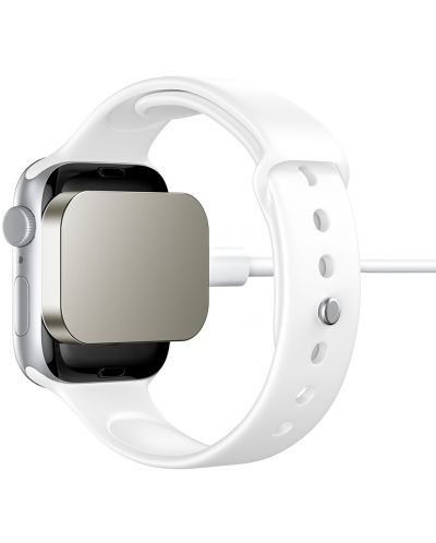 Безжично зарядно Xmart - Pro Version, Apple Watch, 3.5W, бяло - 3