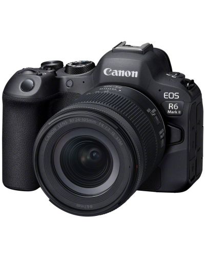 Безогледален фотоапарат Canon - EOS R6 Mark II, RF 24-105mm, f/4-7.1 IS STM + Обектив Canon - RF 50mm, F/1.8 STM - 3
