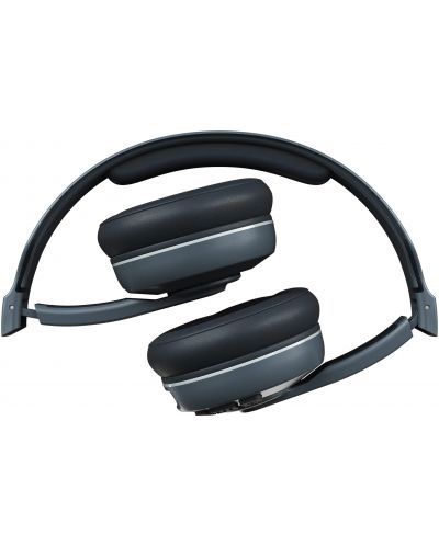 Безжични слушалки с микрофон Skullcandy - Casette, сиви - 3
