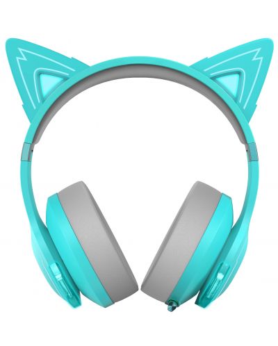 Безжични слушалки с микрофон Edifier - G5BT CAT, сини/сиви - 2