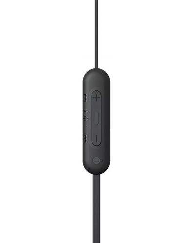 Безжични слушалки с микрофон Sony - WI-C100, черни - 3