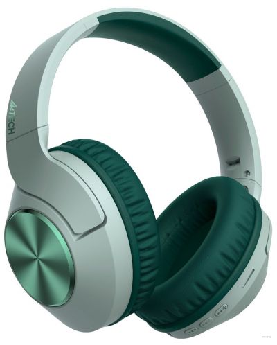 Безжични слушалки с микрофон A4tech - BH300, зелени - 1