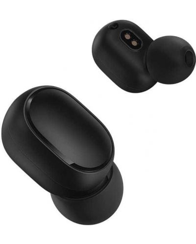Безжични слушалки с микрофон Xiaomi - Mi 2 Basic, TWS, черни - 3