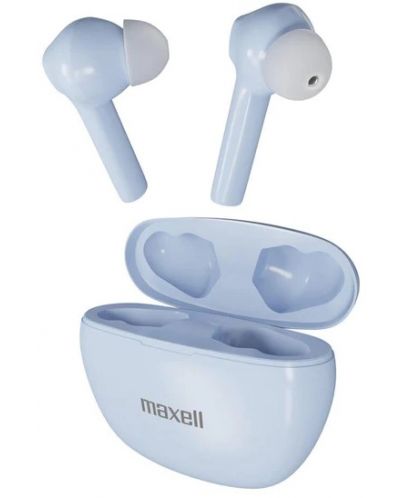 Безжични слушалки Maxell - Dynamic, TWS, сини - 1