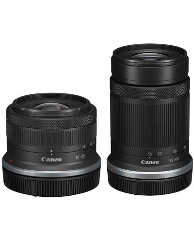 Безогледален фотоапарат Canon - EOS R50 + RF-S 18-45mm, f/4.5-6.3 IS STM + 55-210mm, f/5-7.1 IS STM + Обектив Canon - RF, 15-30mm, f/4.5-6.3 IS STM - 8