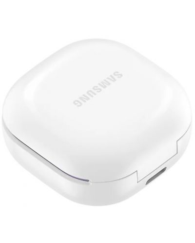 Безжични слушалки Samsung - Galaxy Buds2, TWS, ANC, Lavender - 6