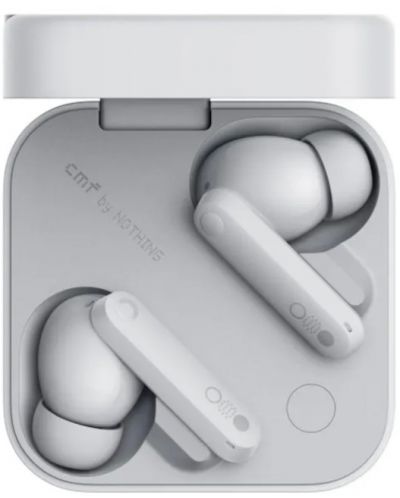 Безжични слушалки Nothing  - CMF Buds Pro 2, TWS, ANC, сиви - 1