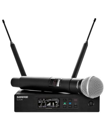 Микрофон Shure - QLXD2/SM58-K51, черен/сребрист - 3