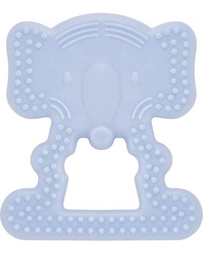 Бебешка гризалка BabyJem - Elephant, Blue - 1