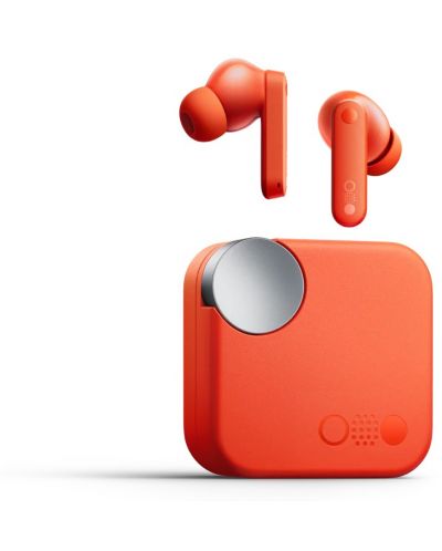 Безжични слушалки Nothing - CMF Buds, TWS, ANC, оранжеви - 1