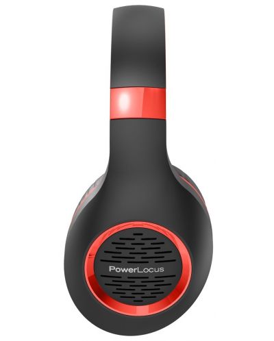 Безжични слушалки PowerLocus - P4 Plus, червени/черни - 4