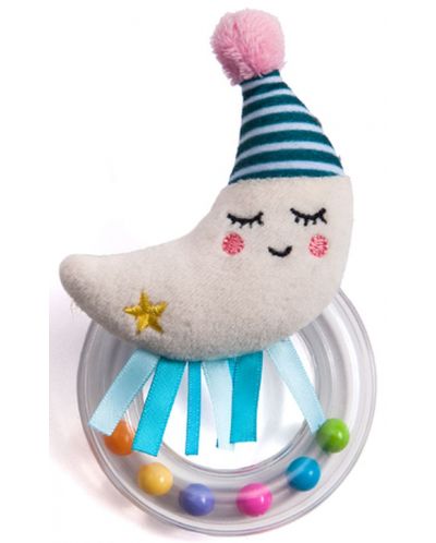 Бебешка мека дрънкалка Taf Toys -  Мини луна - 1