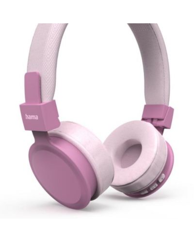 Безжични слушалки с микрофон Hama - Freedom Lit II, розови - 7