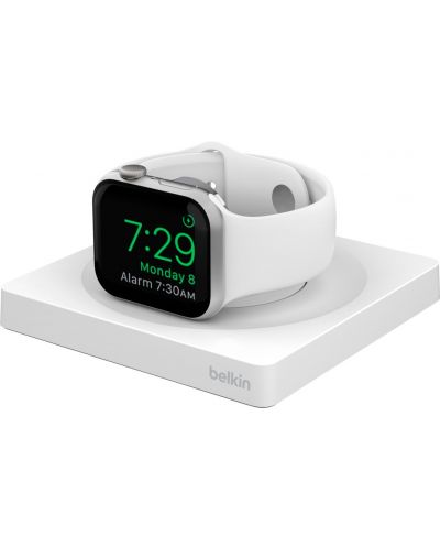 Безжично зарядно Belkin - BoostCharge Pro, Apple Watch, бяло - 2