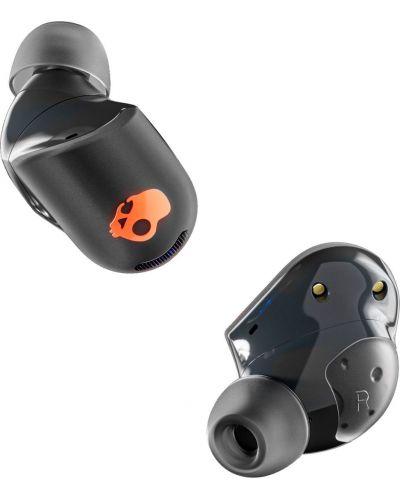 Безжични слушалки Skullcandy - Sesh Active, TWS, ANC, черни/оранжеви - 2