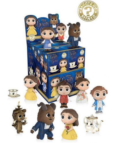 Мини Фигура Funko: Beauty and the Beast, 6 cm - Mystery Mini Blind Box