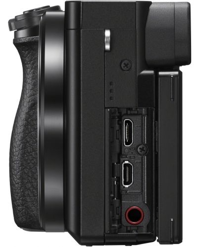 Безогледален фотоапарат Sony - Alpha A6100, 16-50mm, f/3.5-5.6 OSS - 4