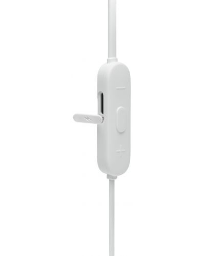 Безжични слушалки с микрофон JBL - Tune 215BT, бели/сребристи - 4