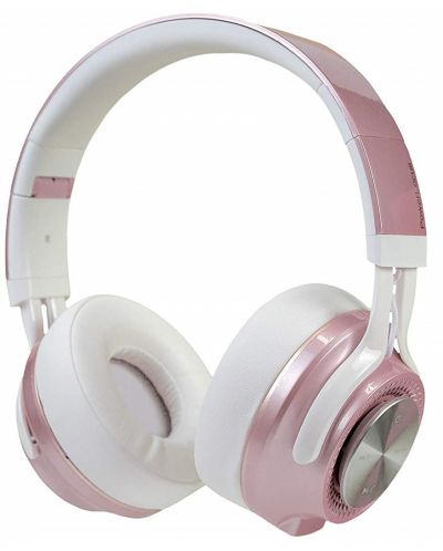 Безжични слушалки PowerLocus - P3, розови - 2